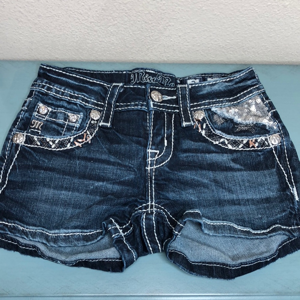 Girls Miss Me shorts